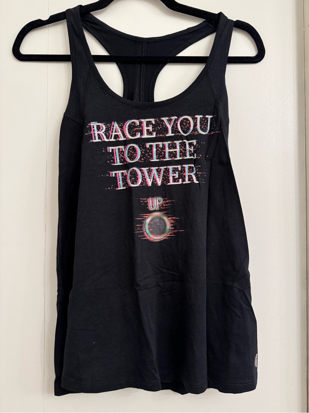 RunDisney inspired “Race You To The Tower” Racerback Tank Top